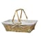 Vintiquewise Basket, Brown, Willow QI003062 - alternate 1